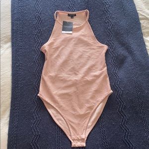 TopShop Nude/Pink Bodysuit